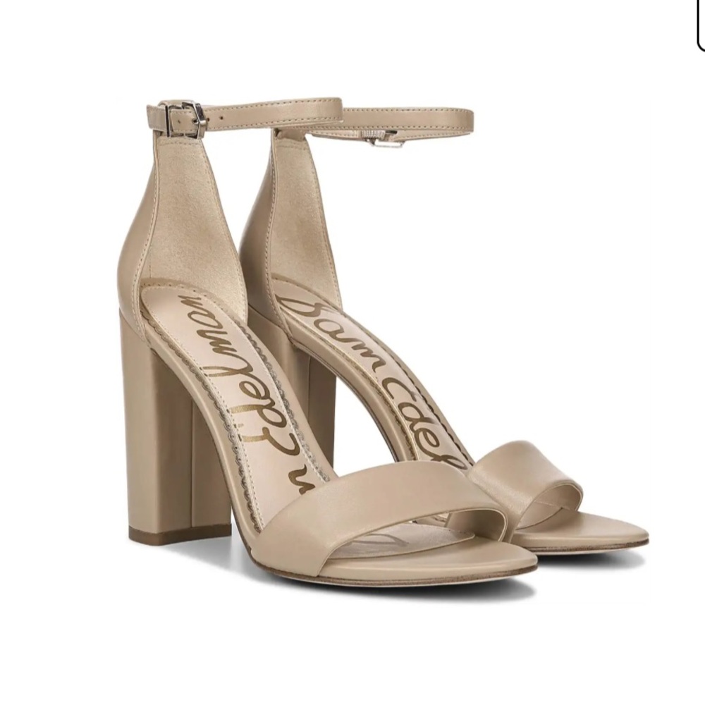 Sam Edelman Yaro Ankle Strap Sandal Heel